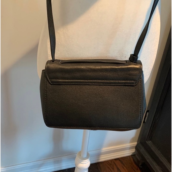 JCrew Black Leather Mini Ryder Crossbody Bag - Picture 3 of 4
